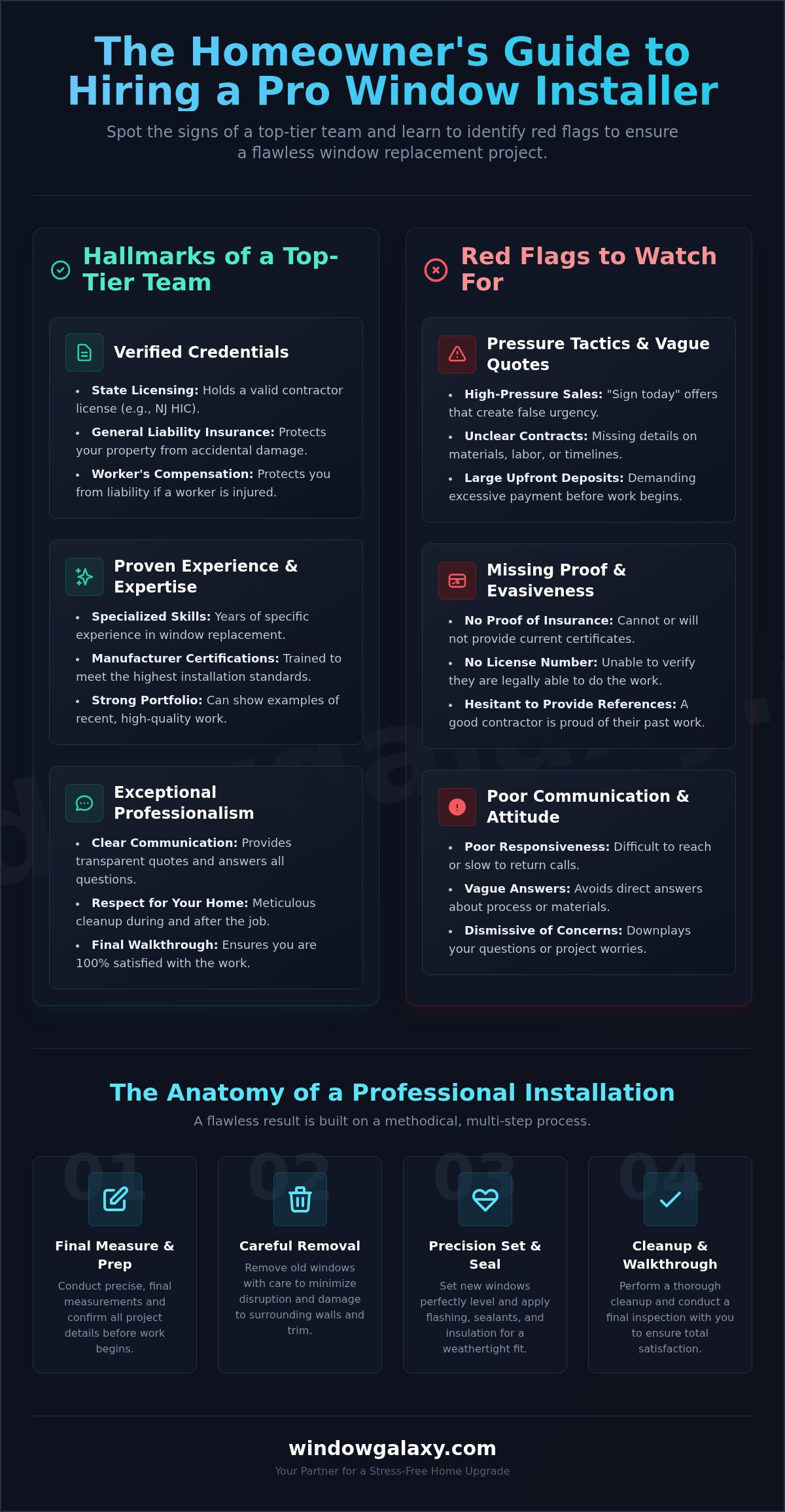 How to Hire the Best Window Installers: A Homeowner's Guide