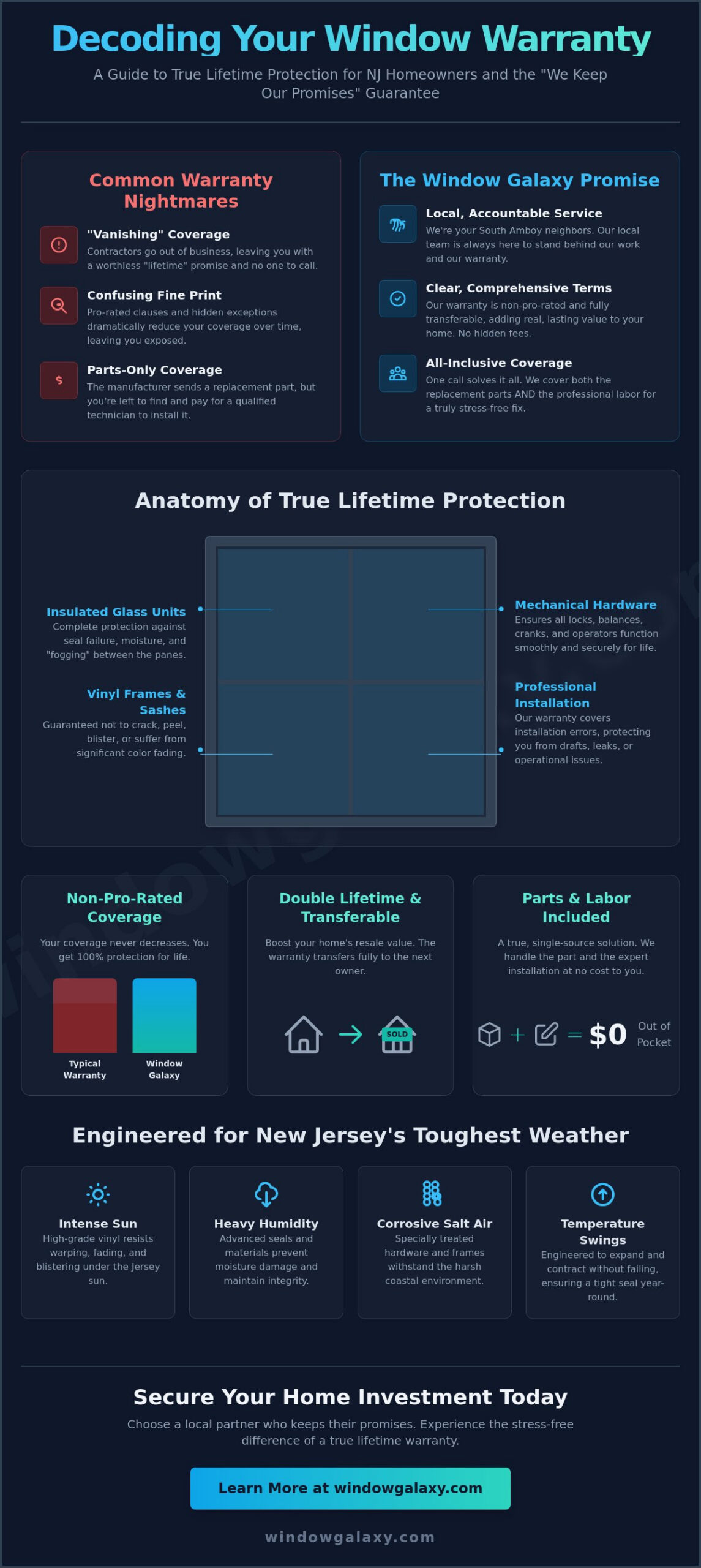 Lifetime Window Warranty in NJ: What Homeowners Need to Know in 2026