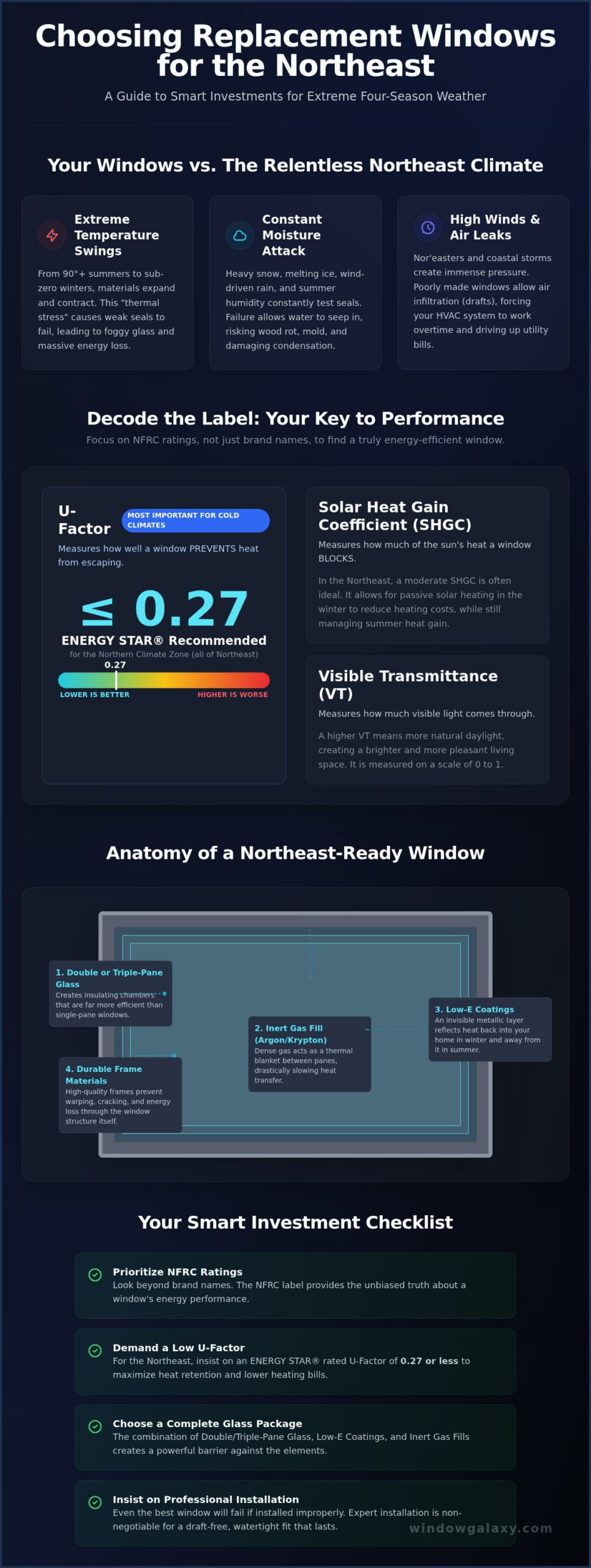 A Homeowner's Guide to the Best Replacement Windows for the Northeast Climate