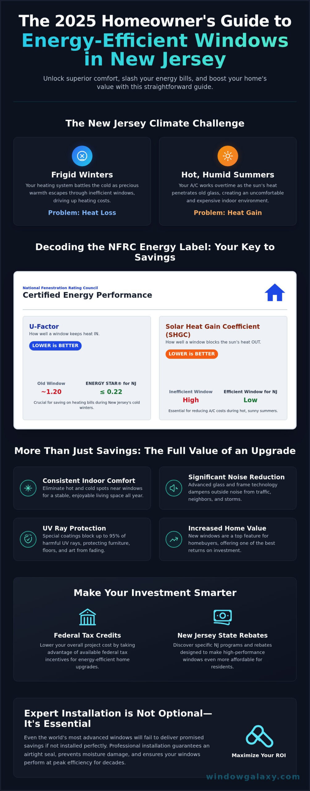 Energy Efficient Windows New Jersey: The Homeowner's 2026 Guide